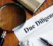 due diligence